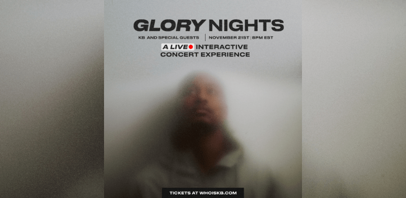 Award-Winning Rapper KB Brings the Concert Stage to the Screen with “Glory Nights” Live Interactive Experience