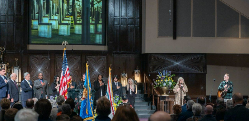Natalie Grant Performs National Anthem At Oklahoma City National Memorial 27th Anniversary Remembrance Ceremony