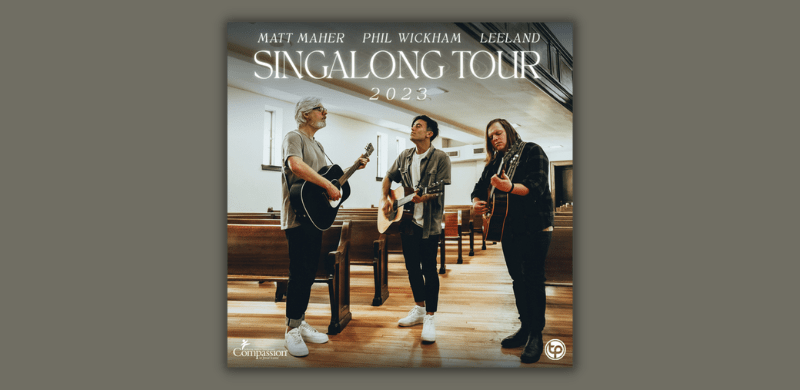 Phil Wickham and Transparent Productions Announce Nationwide Singalong Tour