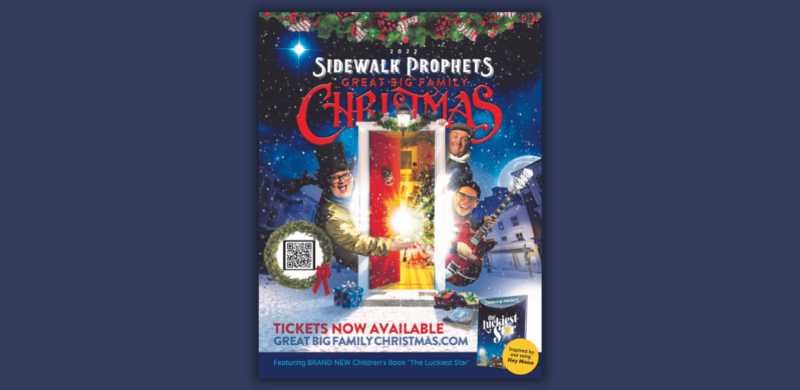 Sidewalk Prophets Announce 4th Annual Great Big Family Christmas Tour