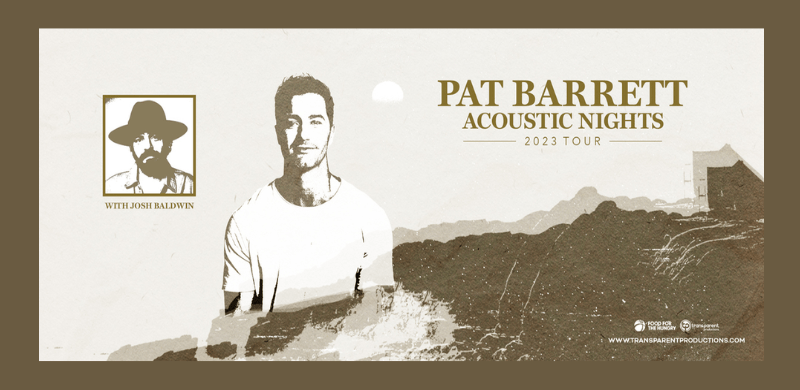 Pat Barrett Announces Acoustic Tour with Josh Baldwin