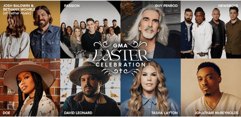 Gospel Music Association Presents New Broadcast, GMA Easter Celebration