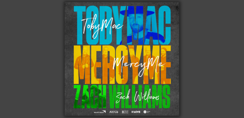 Tour Announced Featuring TobyMac, MercyMe and Zach Williams